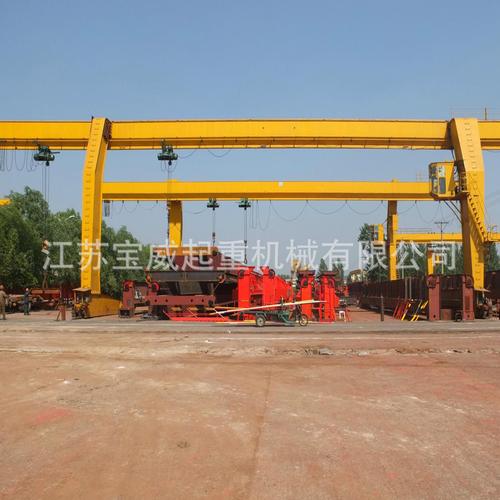 宁波 实体工厂销售公铁路货物装卸用门式起重机 龙门吊1-50吨